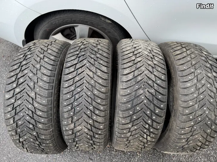 Myydään Nastarenkaat  Nokian Hakkapeliitta 10, 205/55R16