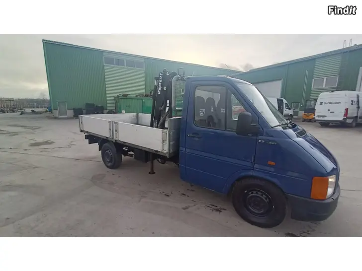 Säljes VW LT + Hiab kran/nosturi