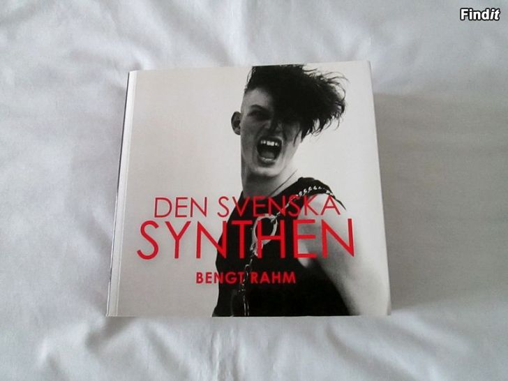 Säljes Bengt Rahm bok Den svenska synthen 2012, gothic, goth