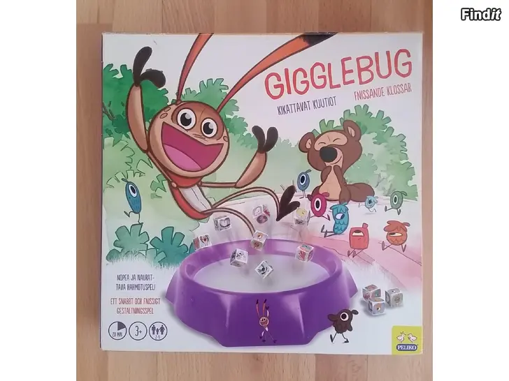 Myydään Gigglebug - Kikattavat kuutiot lasten peli - Peliko -hinta 5e