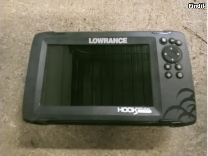 Myydään Lowrance Hook 7 tuuman karttaplotteri+ kaiku