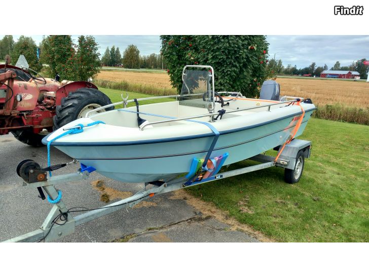 Säljes Yamarin 415 BigFish + Yamaha 20hv + traileri