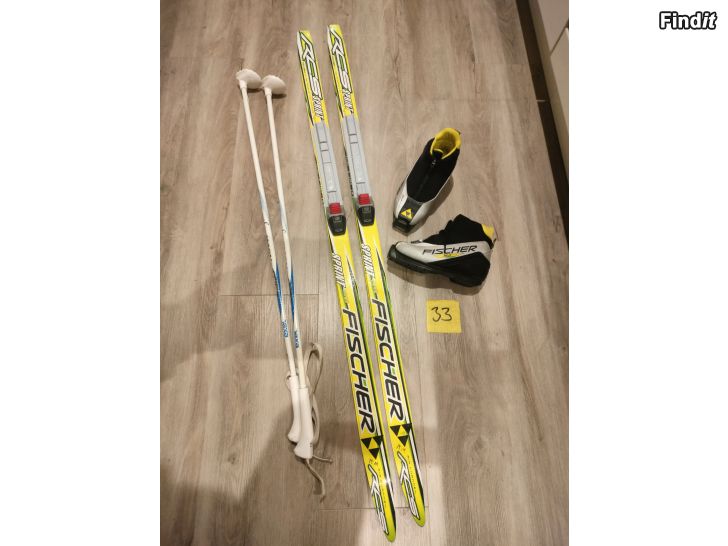 Säljes Skidpaket suksipaketti Fisher 130 cm