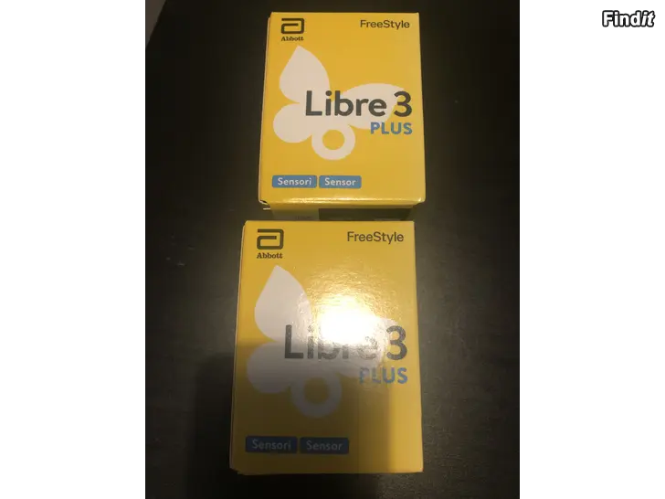 Myydään Freestyle Libre 3 plus sensorit