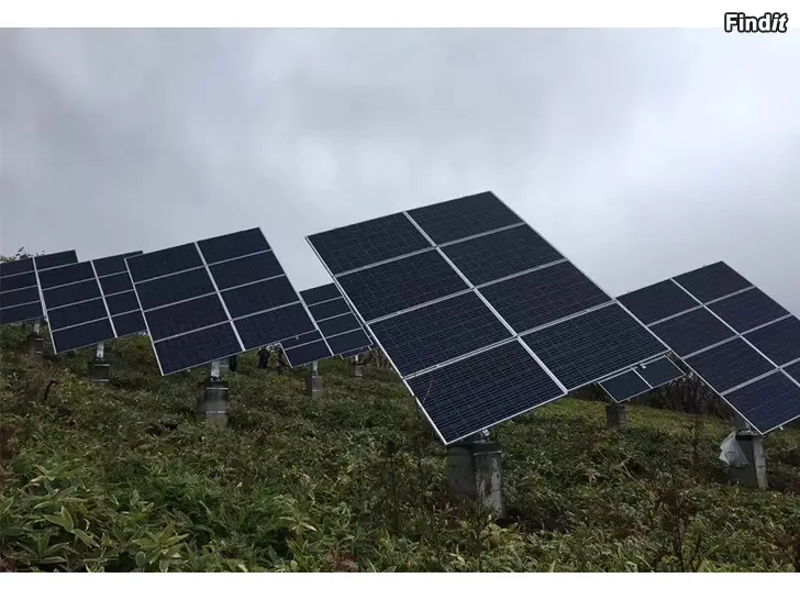 Säljes Sol tracker system för 8 paneler