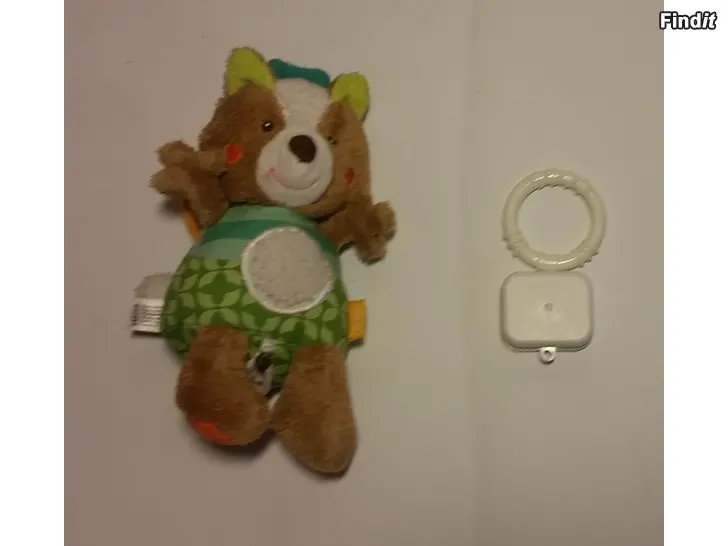 Myydään Baby Fehn nalle soittorasia 3e