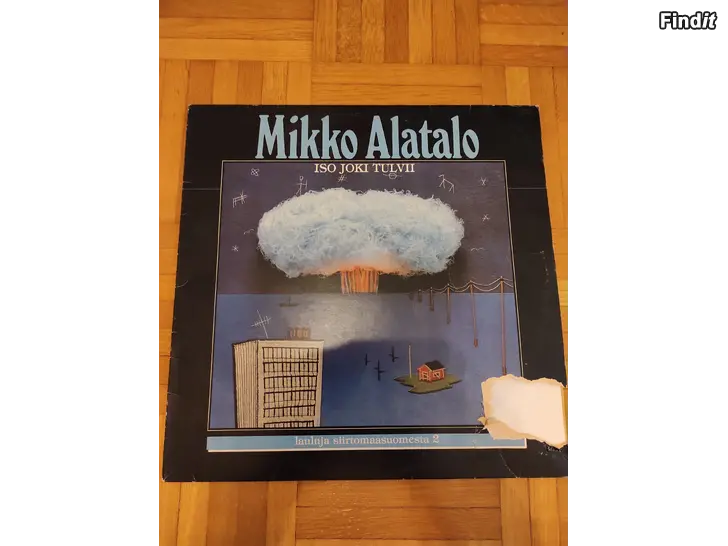 Myydään Mikko Alatalo, iso joki tulvii LP. -1981