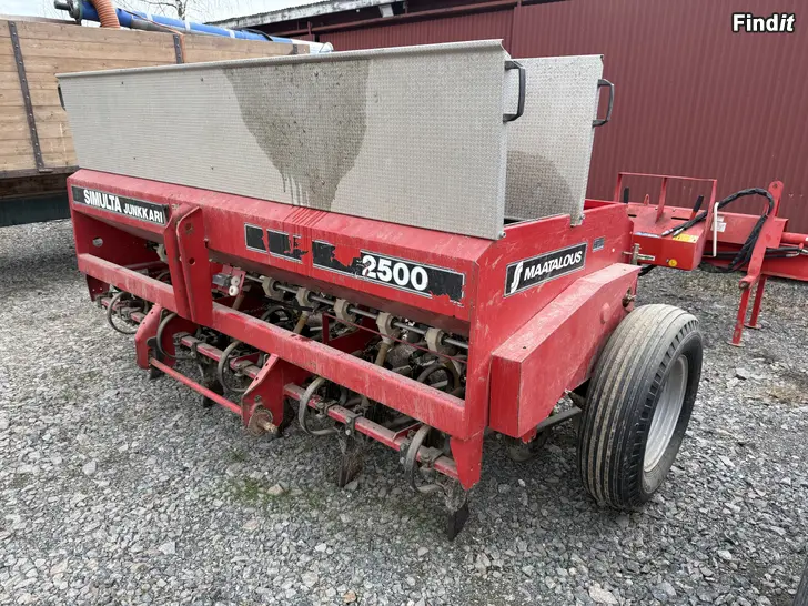 Säljes Simulta-Junkkari 2500 Såmaskin
