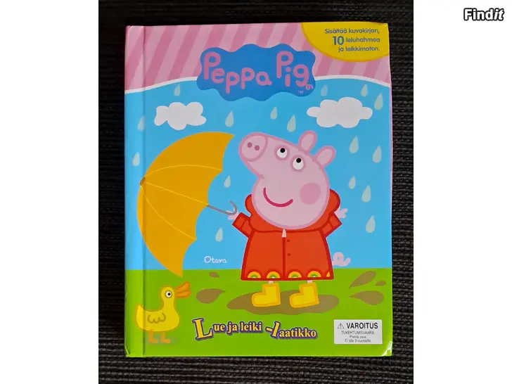 Myydään Pipsa Possu LUE JA LEIKI -laatikko