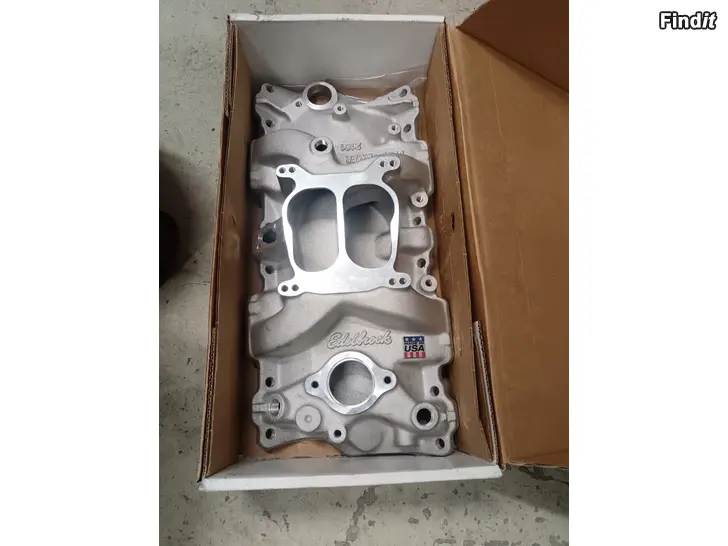 Myydään Chevy Edelbrock Performer