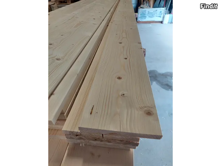 Myydään Leveä lauta höylätty lauta 21x195