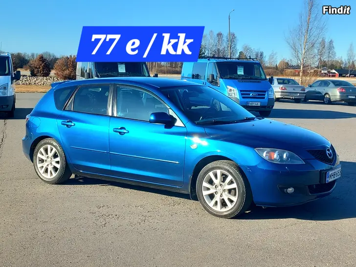 Säljes Mazda 3 1.6 Bensa 5-ov.KATS.4