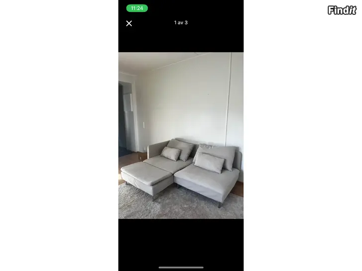Säljes Söderhamn Soffa/Sohva
