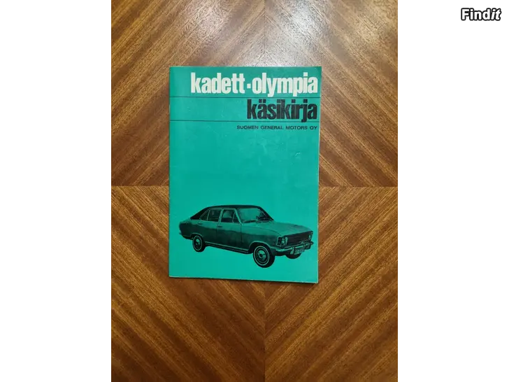 Myydään Opel Kadett-Olympia Käsikirja