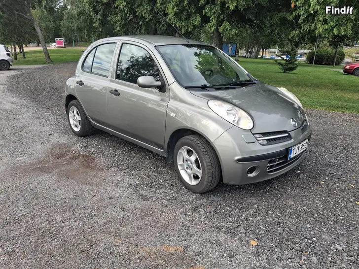 Myydään NISSAN Micra III Hatchback 1.2 16V vm.07 Bensiini kats.22.6-26 Myydään NISSAN Micra III Hatchback 1.2 16V vm.07 Bensiini kats.22.6-26
