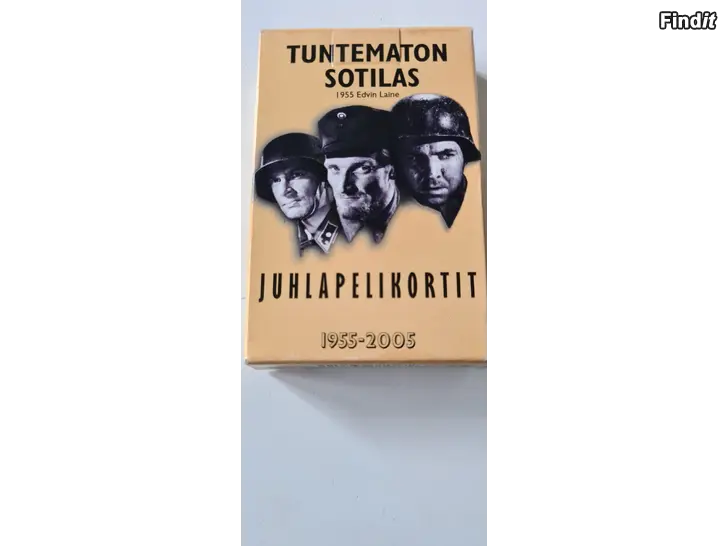 Säljes Okänd soldat spelkort