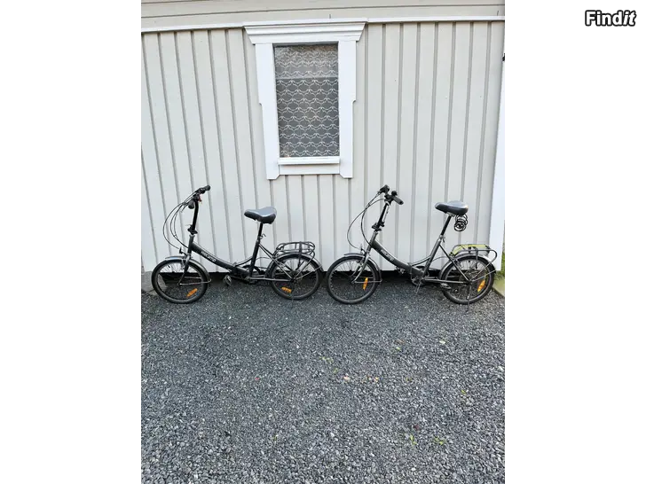 Säljes 2 st WeCamp hopfällbara 20 cyklar  sparsamt använda