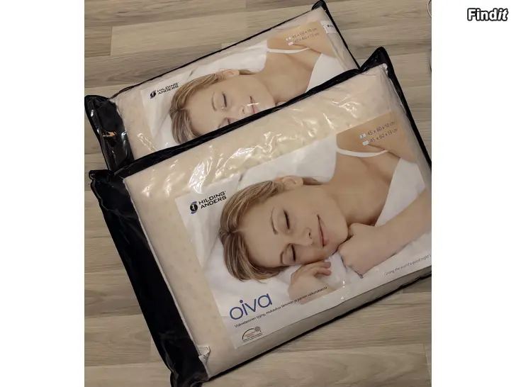 Myydään Käytömätön Oiva tyyny 10 cm paksu - Hilding Anders 2kpl