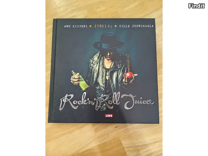 Myydään Rockn roll Juicer kirja