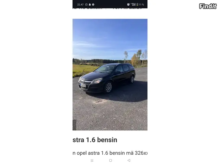 Myydään Opel Astra 1,6 2006