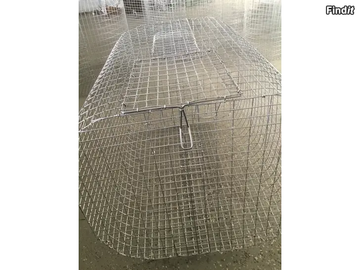 Säljes Rostfria Abborrkassar o Sumpar