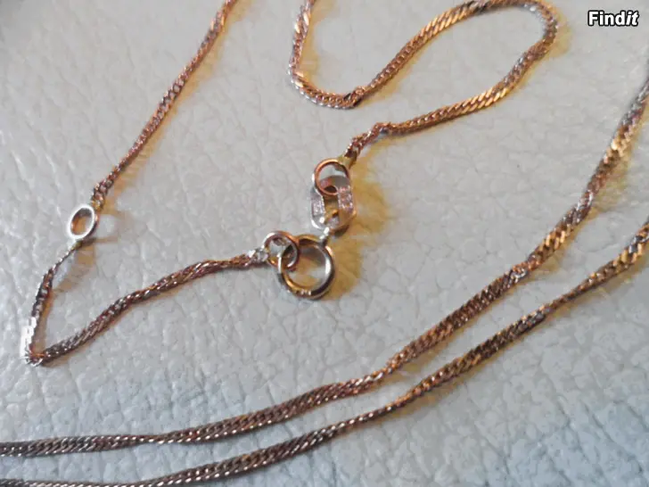 Säljes Kultainen 14K ketju 46,5cm
