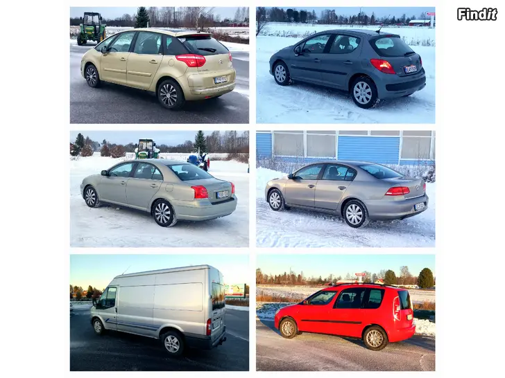 Myydään YLI 45 KPL AUTOJA EI KÄSIRAHAA EI KASKOA