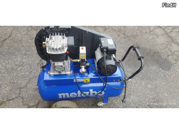 Myydään Metabo 2 sylinterinen laatu kompressori 1-vaihe 16A