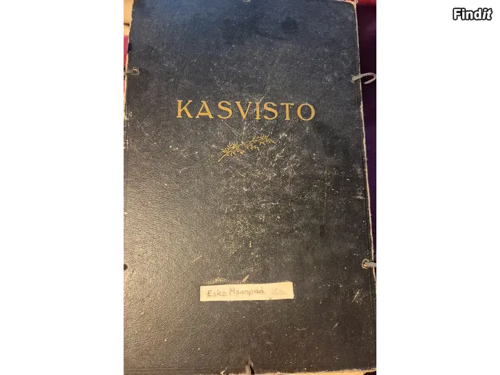 Myydään Vanha kasvisto