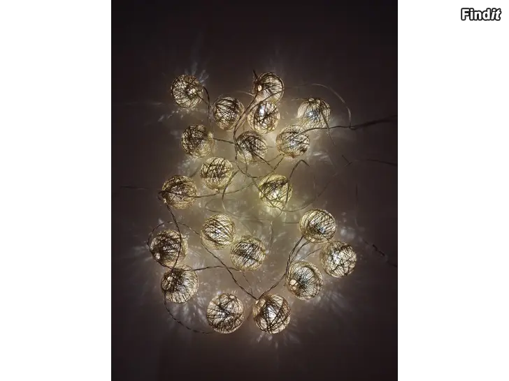 Säljes led ljusslinga och led blockljus