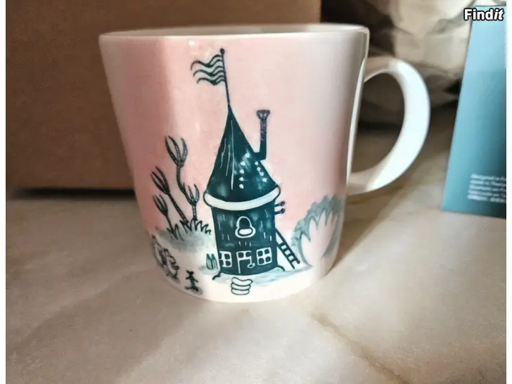 Säljes UUSI NY Arabia muumi koti muki 5519