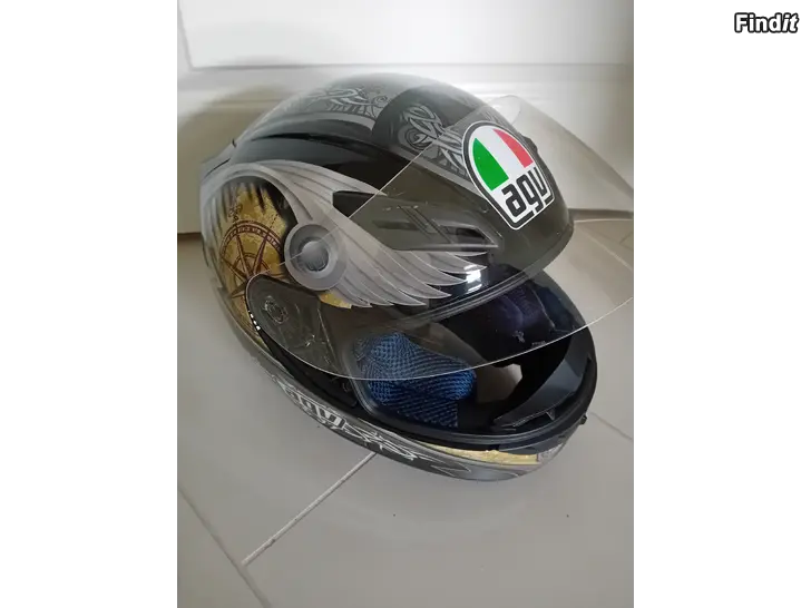Myydään AGV Ajokypärä