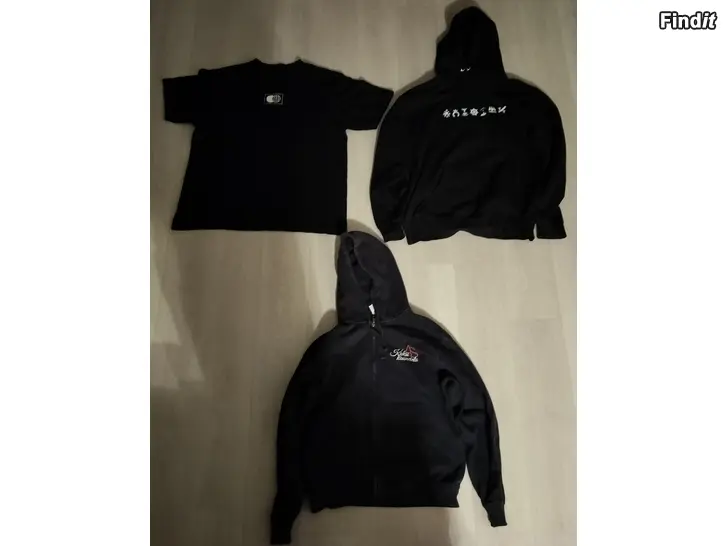 Säljes Kuumaa neljänsuora huppari t-paita