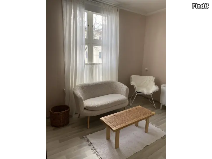 Uthyres Uthyres möblerad 1 rum + kök i Vasa centrum