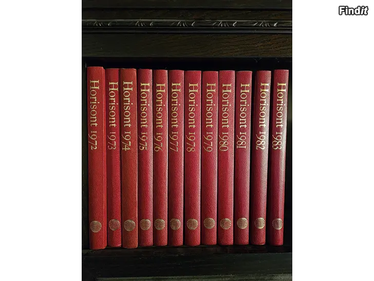 Säljes Horisont årsböcker 1972-1983