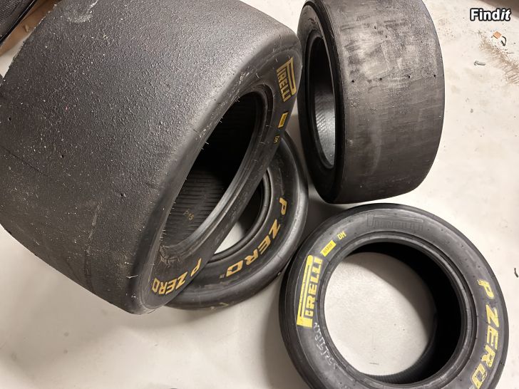 Säljes Pirelli slicks