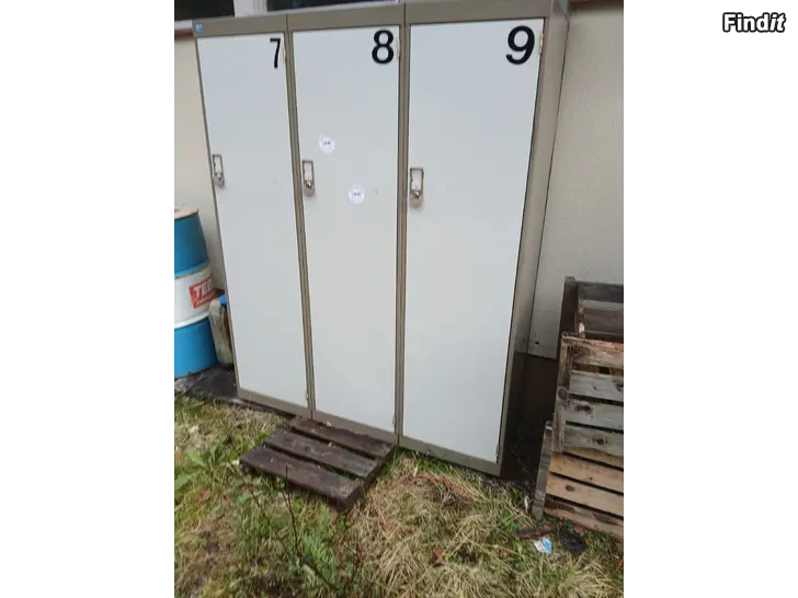 Säljes Plåtskåp