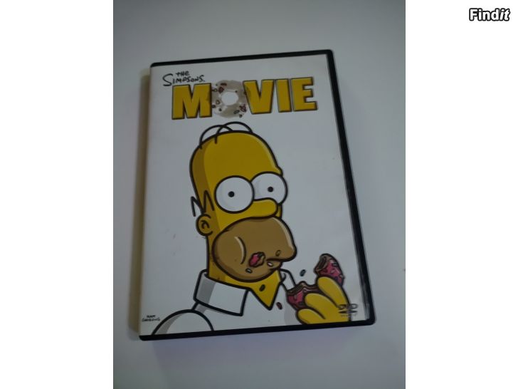 Myydään The Simpsons movie dvd