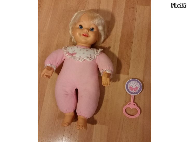 Myydään Vintage Hasbro 1990s giggling Interactive Doll