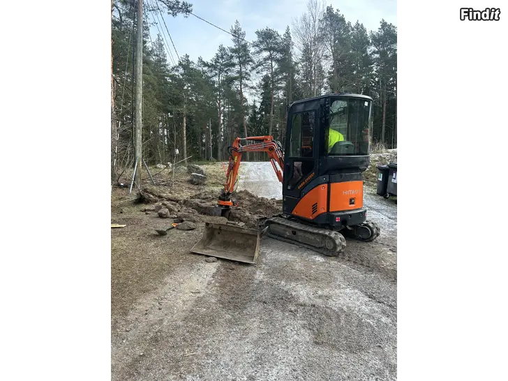 Uthyres Grävarbeten/uthyrning