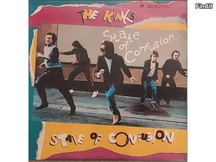 Myydään The Kinks lp