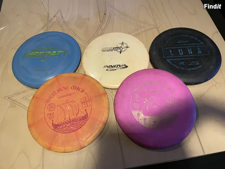 Säljes Säljes frisbees