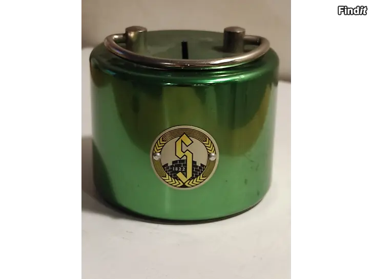 Säljes Kassakaappi Oy Helsinki, Säästöpankki Metallia. Säästölipas. valmistusaika 1920-1950
