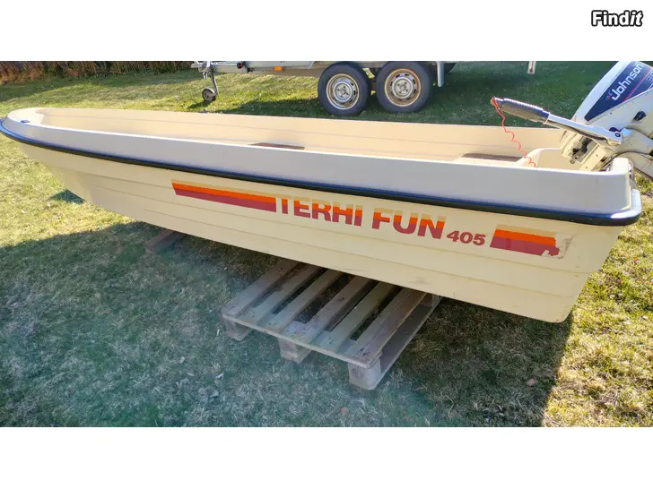 Säljes Terhi Fun 405  Johnson 9,9