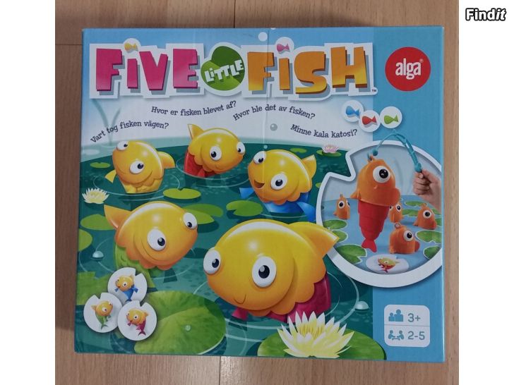 Myydään Five Little Fish - lautapeli Alga 8e