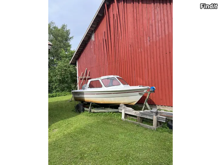 Säljes Nykarleby båt + Honda 50hp 4-takt