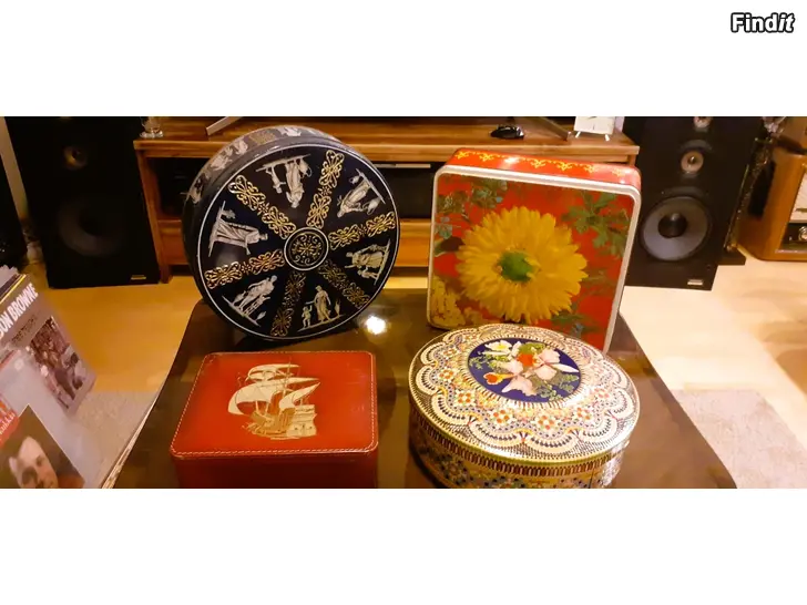 Myydään Peltipurkkeja kasa 2