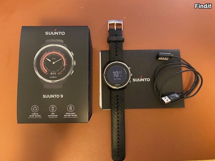 Säljes Suunto 9 sportklocka smartwatch
