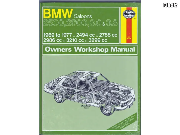 Säljes BMW reparationhandböcker