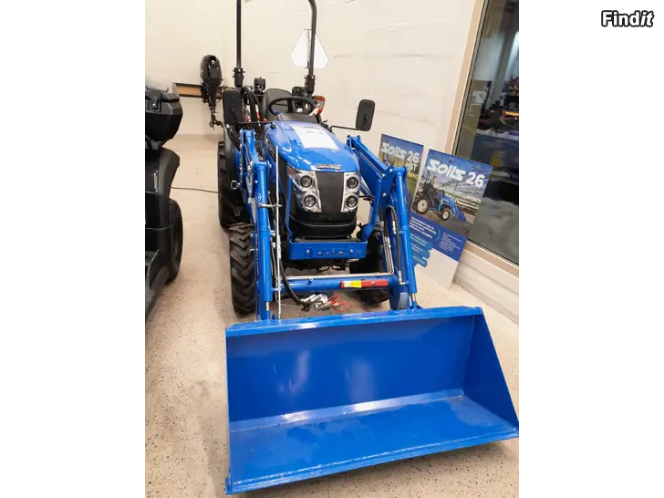 Säljes Solis 26 minitraktor på Huutokaupat.com
